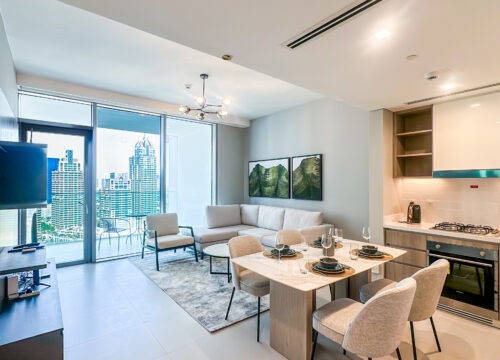 Chic 1BR Marina Liv | Walk to JBR Steps to Fun