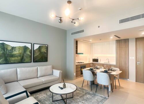 Waterfront 1BR | Full Marina View & Pool Access