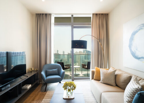 Elegant 1BR apt in Marina Gate 3, Full Marina View