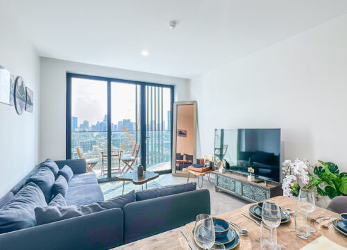 Stylish 1BR in JVC, Near Marina & Downtown