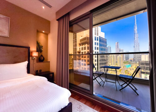 Prime 2BR with Burj Khalifa & Dubai Canal View