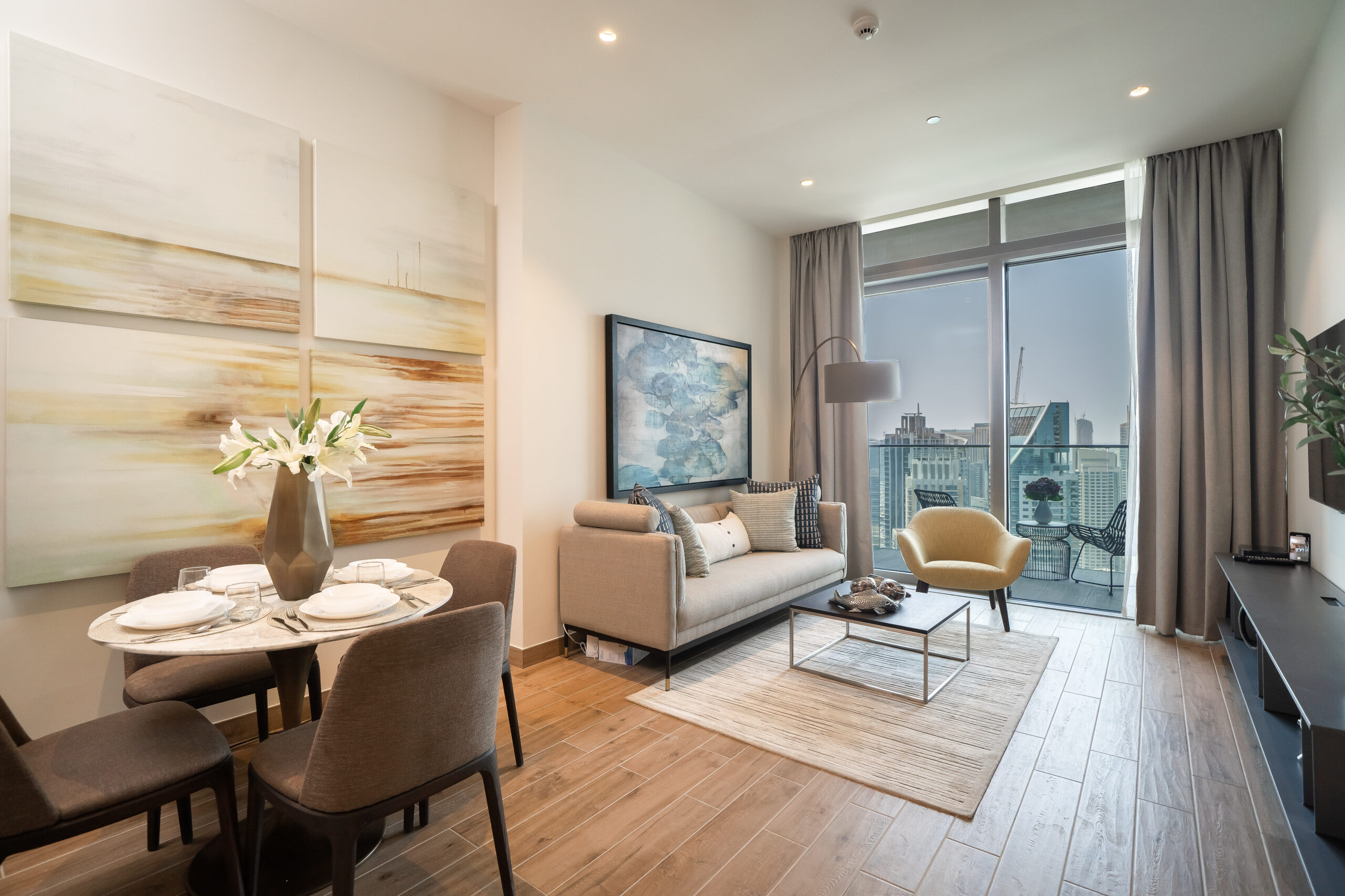 Marina View Stylish 1BR in Marina Gate| Near Beach