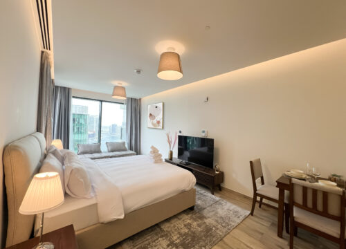 Luxury Studio with Unobstructed Burj Khalifa View