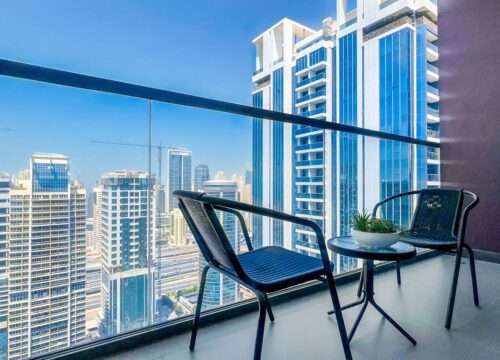 Skyline-View 1BR Lake Views | MBL Royal, JLT