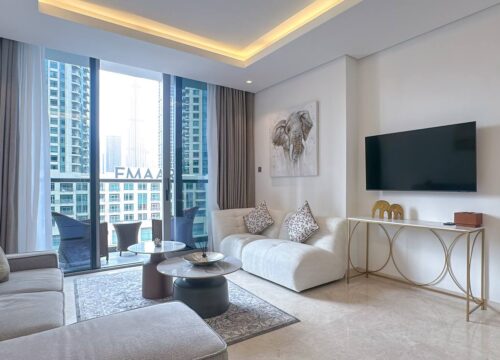 Elegant 1BR in Business Bay Near Burj Khalifa