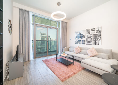 Tranquil Retreat with Canal View 1BR MBL Residence